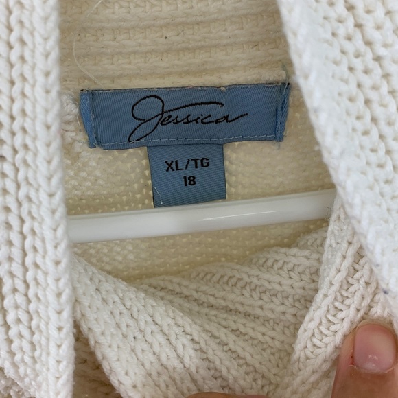 JESSICA | Cardigan Style Long Knit Sweater - Picture 3 of 6